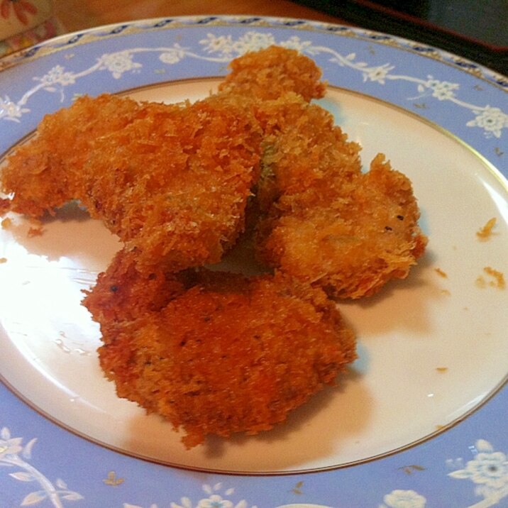 ジューシー！カレー風味のひれかつ